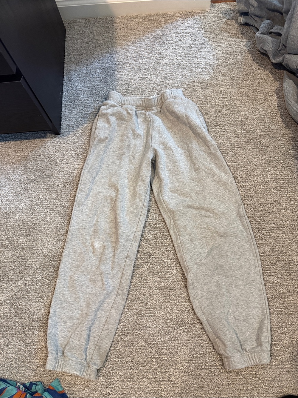GAP Light Gray Kids Fleece Joggers